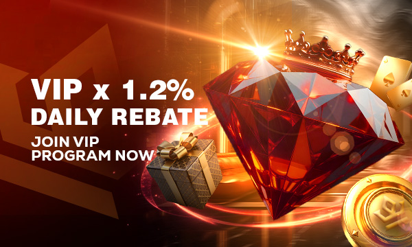 JW8 1.2% VIP Daily Rebate Bonus