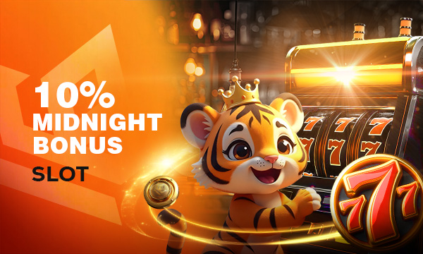 JW8 10% Midnight Slot Bonus